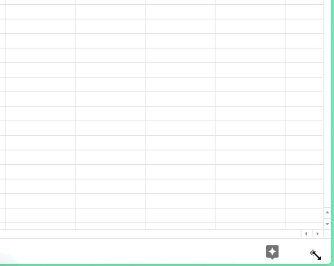 Opening Google Sheets sidebar